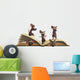 Mice reading book Wall Decal
