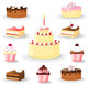 Sweet Pastry Cakes Wall Decal