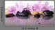Pink Flowers and Black