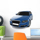 Blue Business-Class Car Wall Decal