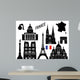 France 10 Piece Wall Decal