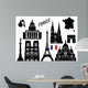 France 10 Piece Wall Decal