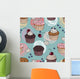 cupcake bakery Wall Mural