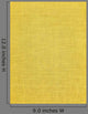 Endless Yellow Fabric Wall Decal
