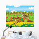 The Life on the Farm Wall Mural