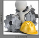 3D Small People Gears