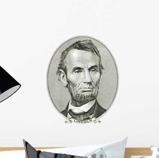 Portrait of Abraham Lincoln Wall Mural