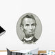 Portrait of Abraham Lincoln Wall Mural