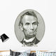 Portrait of Abraham Lincoln Wall Mural