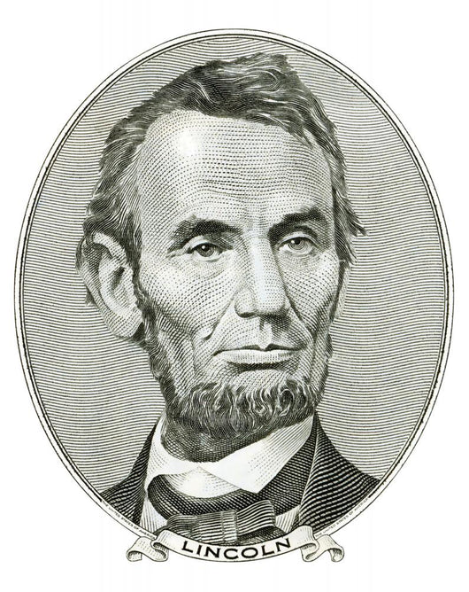 Portrait of Abraham Lincoln Wall Mural