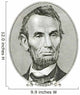 Portrait of Abraham Lincoln Wall Mural
