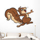 Dancing Squirell Wall Decal