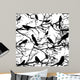 Seamless tree pattern Wall Mural