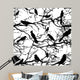 Seamless tree pattern Wall Mural