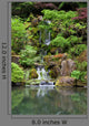 Cascading Waterfall Japanese Garden