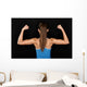Strong Fitness Woman Showing