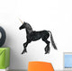 Black Unicorn Wall Decal