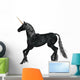 Black Unicorn Wall Decal