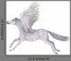 Flying Pegasus Wall Decal