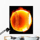 Baseball Fire Hot Serie Wall Mural