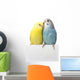 Two Birds Are White Wall Decal