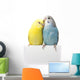 Two Birds Are White Wall Decal