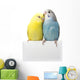 Two Birds Are White Wall Decal