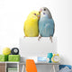 Two Birds Are White Wall Decal