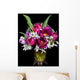 Vase of Beautiful Tulips Flowers and Snowdrops Wall Mural