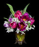 Vase of Beautiful Tulips Flowers and Snowdrops Wall Mural