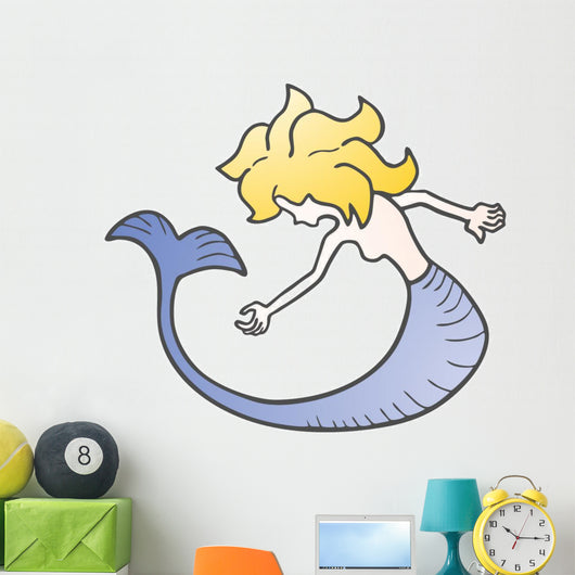Sticker Siren Wall Decal