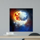 Image of Planets in Space Wall Mural