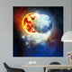 Image of Planets in Space Wall Mural