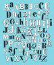 Hand Draw Alphabet Wall Mural