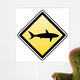 warning shark attack! Wall Decal