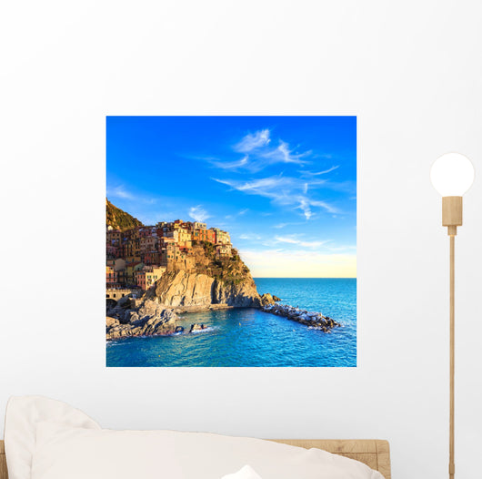 Manarola Village Rocks and