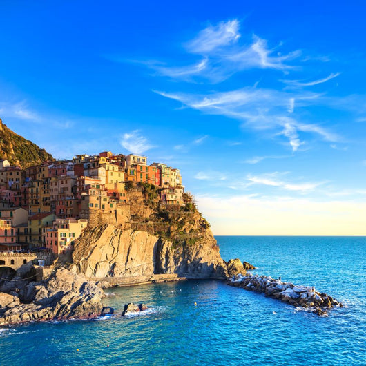 Manarola Village Rocks and