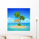 Wooden Signpost Tropical Island