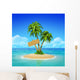 Wooden Signpost Tropical Island