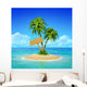 Wooden Signpost Tropical Island