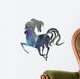 Dancing Zodiac Horse Wall Decal