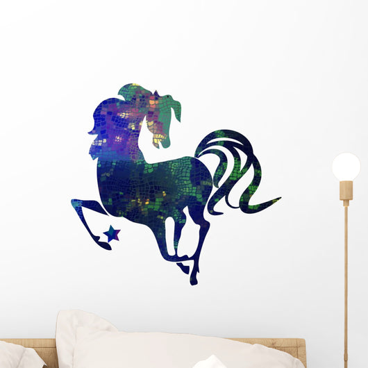 caballo de zodiaco Wall Decal