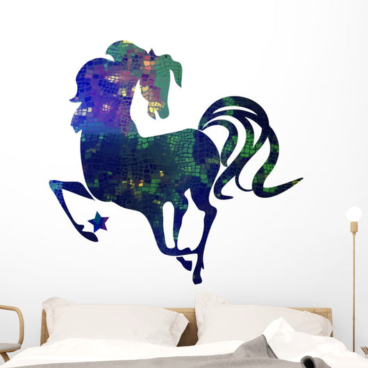caballo de zodiaco Wall Decal