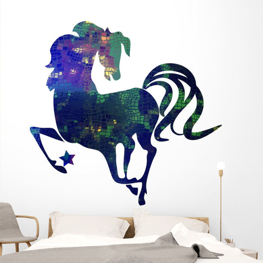 caballo de zodiaco Wall Decal