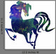 caballo de zodiaco Wall Decal