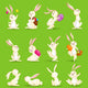 Vector Illustration Collection Easter Wall Mural