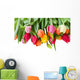 spring tulips border Wall Decal
