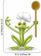 Frog Cook Wall Decal