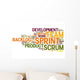 Scrum Wall Decal