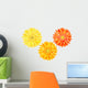 Yellow And Orange Gerbers Wall Decal